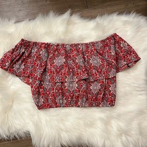 Hollister crop top size small